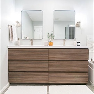 St. Louis Park Owner's Bathroom