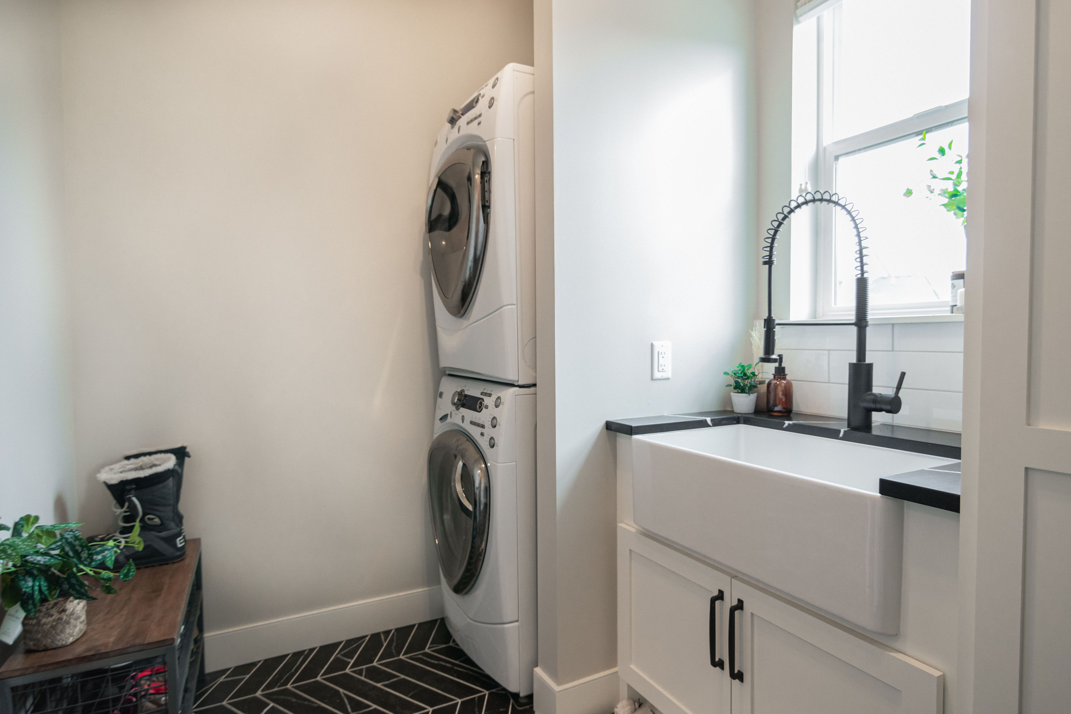 Chaska Mudroom & Laundry Remodel with Custom Built-In Storage